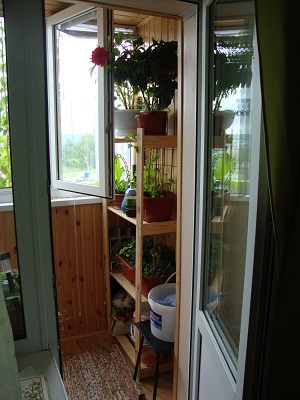 Вход на балкон